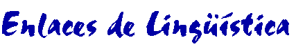 Enlaces de Lingüística